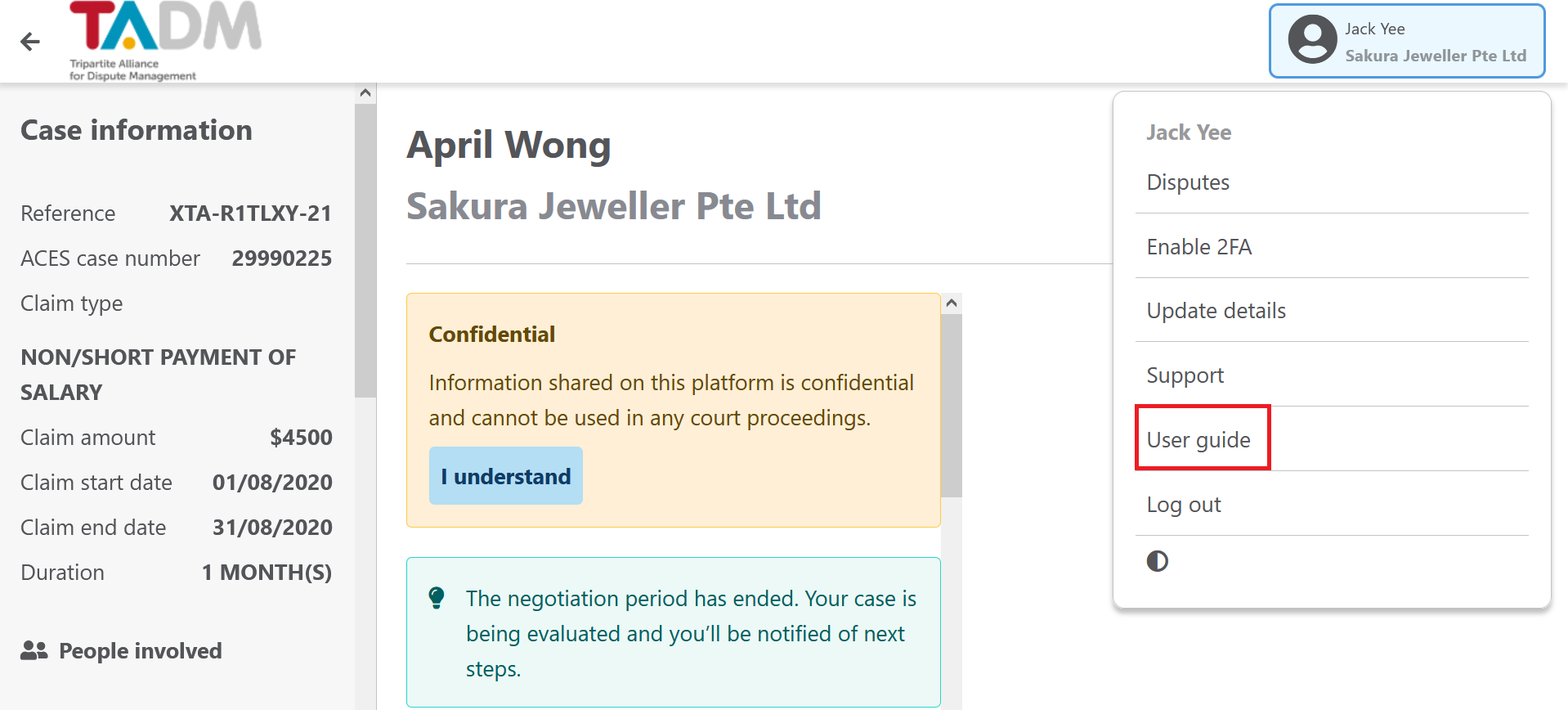 Is There A User Guide To Assist Me To Use The Tadm Odr Portal
