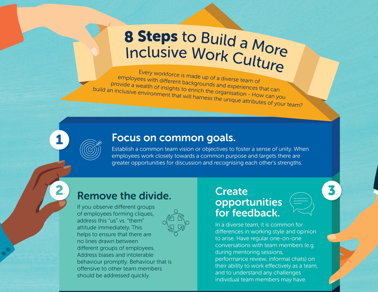8 Steps to Build a More Inclusive Workplace