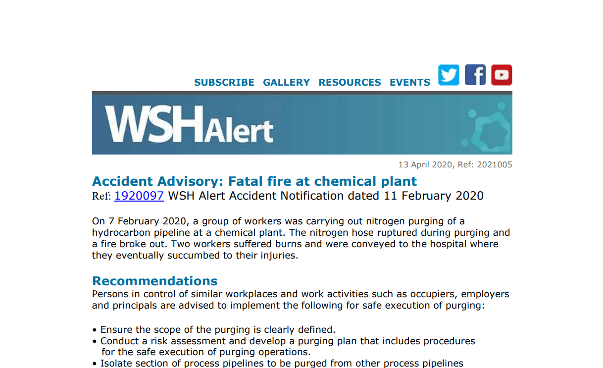 Preventing Chemical Hazards