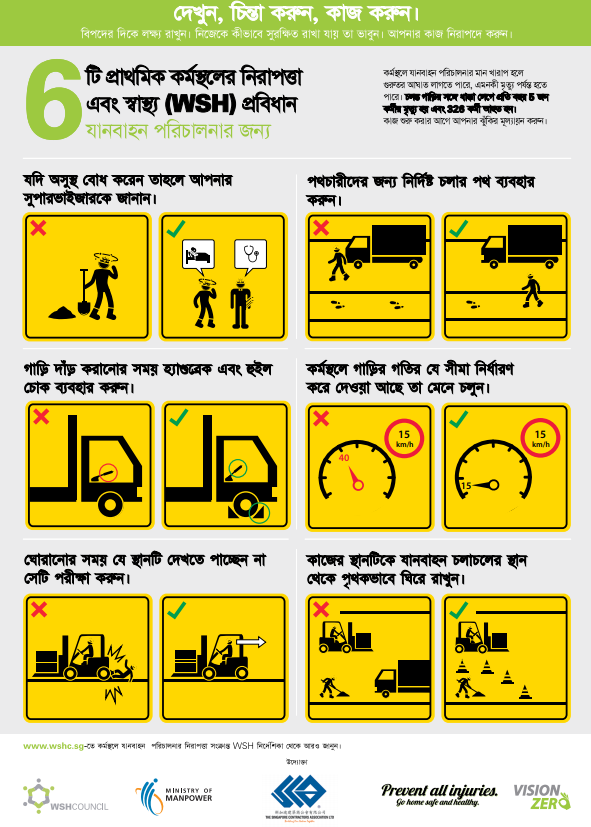 6 Basic Workplace Safety and Health WSH Rules for Traffic Management