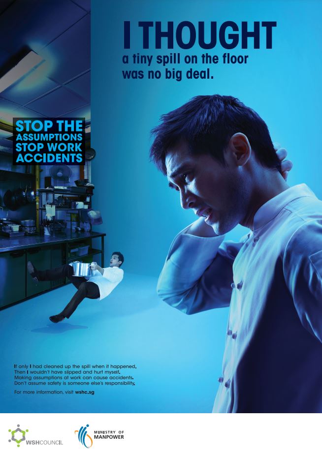 Stop The Assumptions, Stop Work Accidents (Slips)