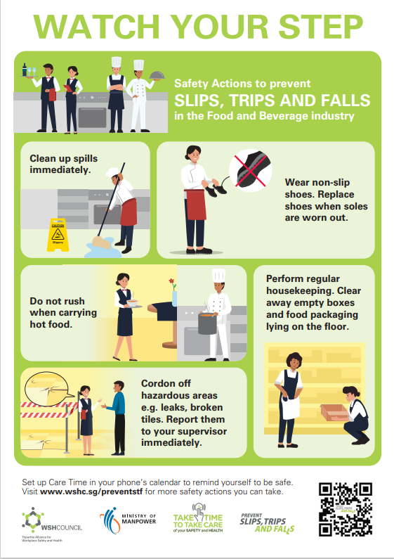 slips trips and falls risk assessment example