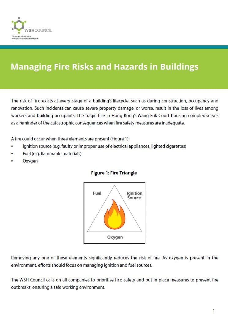 Managing Fire Risks and Hazards in Buildings