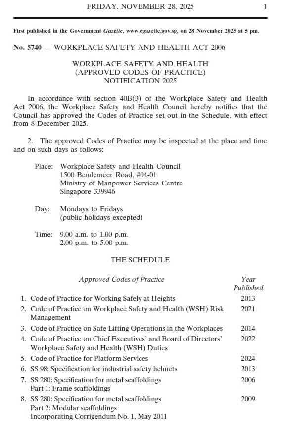Faqs On Approved Codes Of Practice – UBSJ