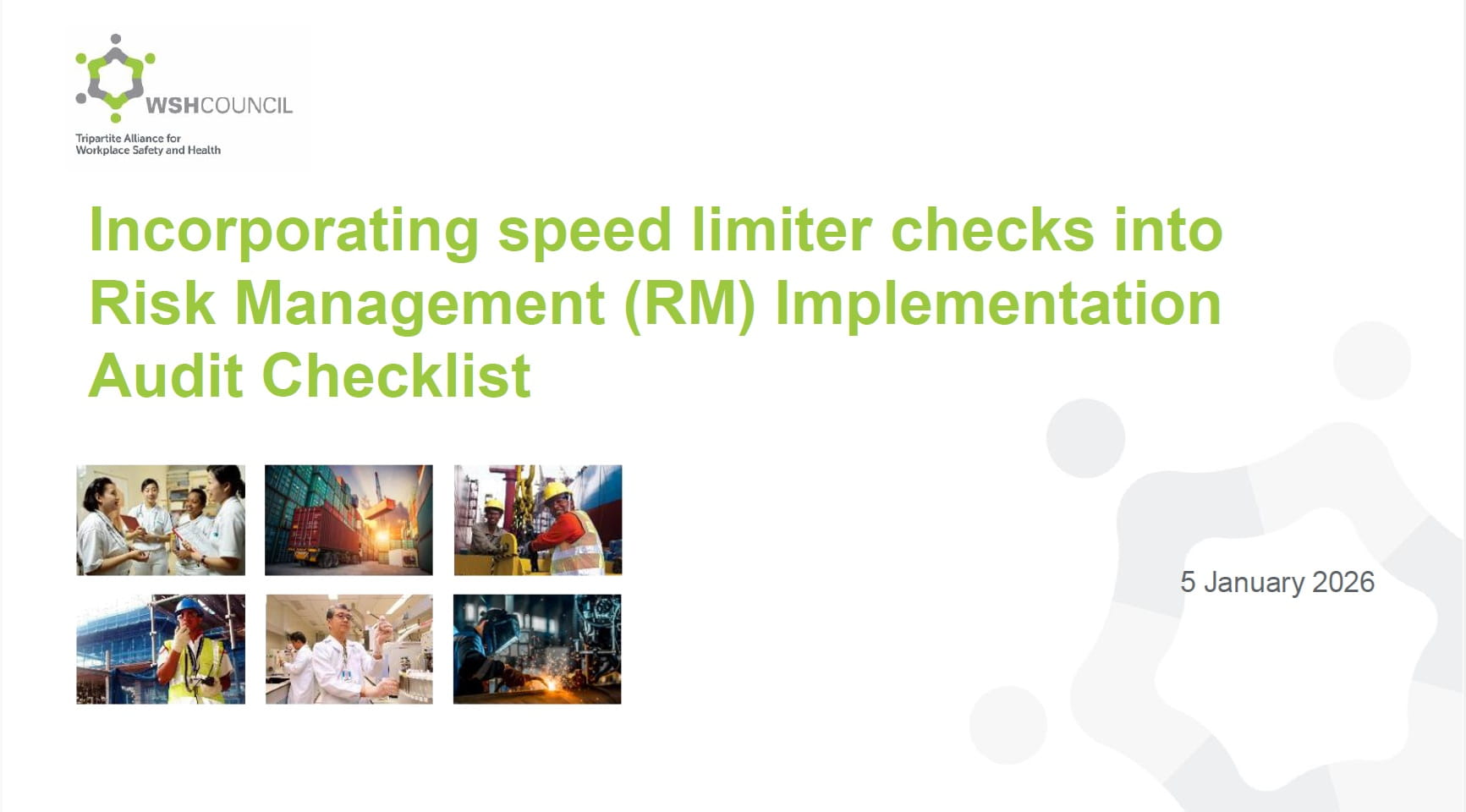 Incorporating speed limiter checks into Risk Management RM ...